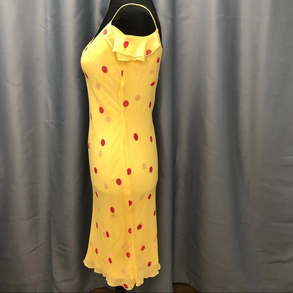 Hugo Buscatti- 100% Silk - Polka dot dress - Picture 5 of 5